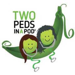 two peds in a pod icon