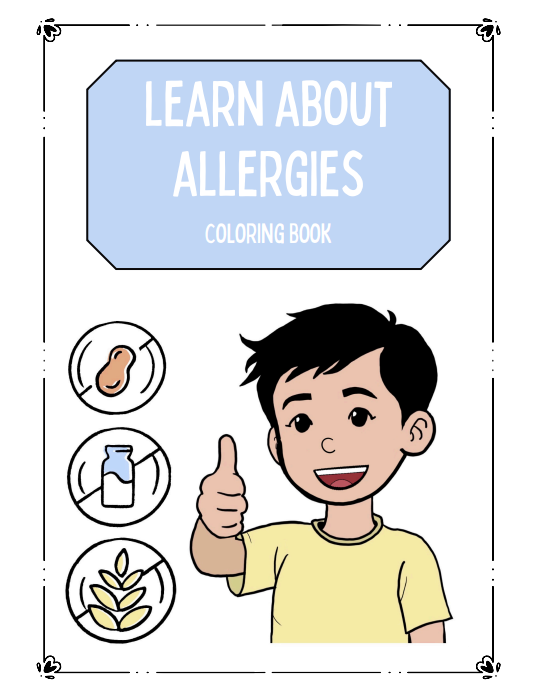 Allergy Coloring Book